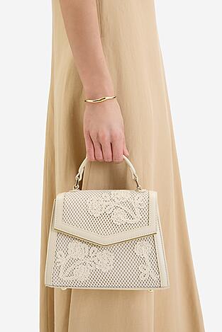 Torebka NINE WEST CEO-WALL STREET GLOW-KY318 Beżowy