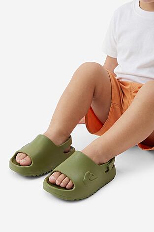 Klapki basenowe QUIKSILVER CEO-CLOUDBREAK CQ10007TG Zielony