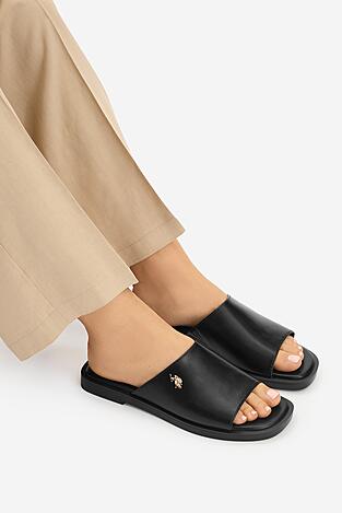 Klapki U.S. POLO ASSN. EO-MARINA003W/6Y1 Czarny