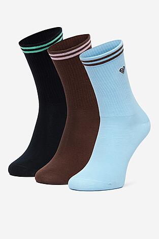 Zokni ROXY CEO_BR_ROXY_2032_W_AW25 (3 PACK) MIX
