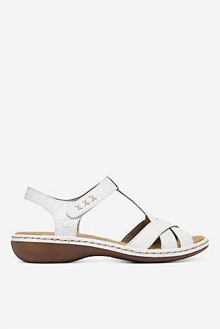 Sandały Rieker CEO-65919-80 Biały