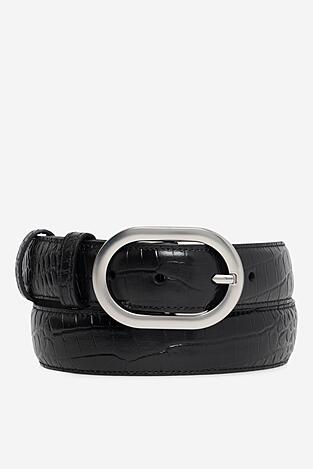 Pasek damski Gino Rossi BLYL23001 Czarny