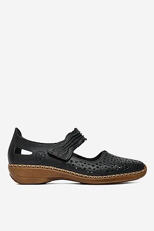 Baleriny Rieker CEO-41399-14 Granatowy