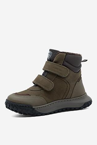 Vysoké šnurovacia topánky Lasocki Kids CEO- CI12-3138-12 KHAKI