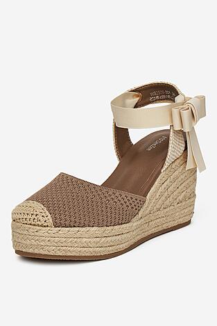Espadrilky DeeZee WS2509-001 BÉŽOVÁ