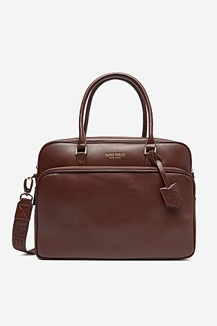 Geantă de mână NINE WEST CEO-EMMA-LA482-2847 MARO ÎNCHIS