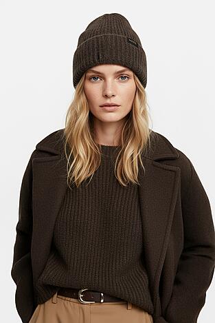 Dámský klobouk Mexx CEO-MEXX-W3-001-AW25 HNĚDÁ