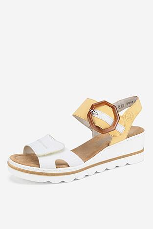 Szandál Rieker 67476-69 FEHÉR