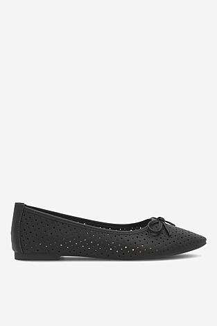 Baleriny Clara Barson WS6027-02 Czarny