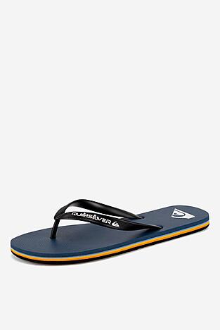 Plážové pantofle QUIKSILVER MOLOKAI CORE AQYL101325 BYJ3 TMAVĚ MODRÁ