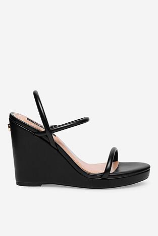 Sandály NINE WEST WFA2624-1 ČERNÁ