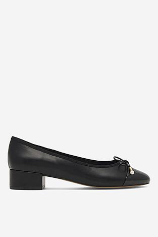 Czółenka NINE WEST WFA2608-1 Czarny