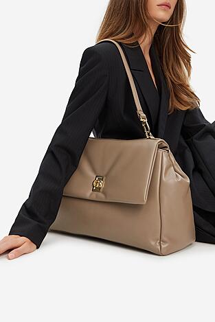 Kabelka Gino Rossi CEO-MAE-LDA8073 TAUPE
