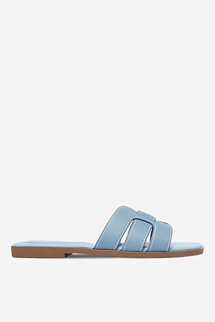Klapki Jenny CEO-LB-F1061 Niebieski