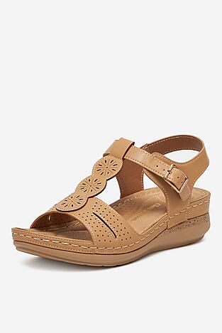 Sandały Clara Barson WYL05010-18 Beżowy