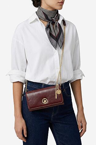 Portfel damski Beverly Hills Polo Club CEO-BHPC-W1-001-SS26 Bordowy