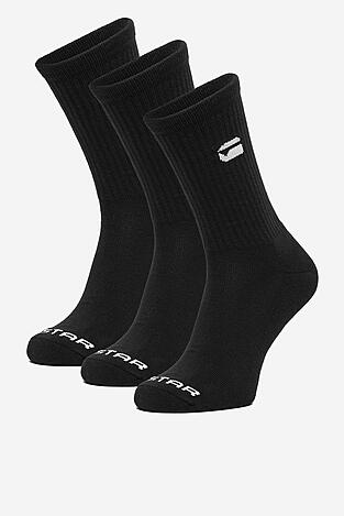 Skarpetki G-STAR RAW CEO_AS_G-STAR_313_W_AW25 (3-PACK) Czarny