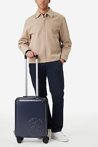 Walizka Beverly Hills Polo Club CEO-BHPC-S-009-09-NAVY Granatowy ciemny