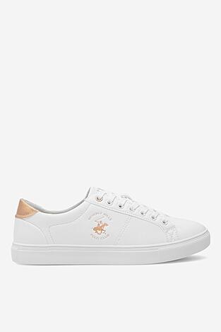 Pantofi pânză Beverly Hills Polo Club W-VSS24013 ALB