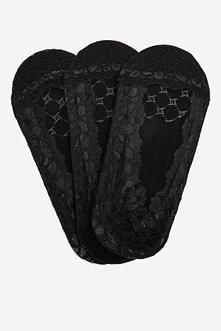 Ponožky NINE WEST LA_NW_4WB_005_SS25 (3-PACK) BLACK ČERNÁ