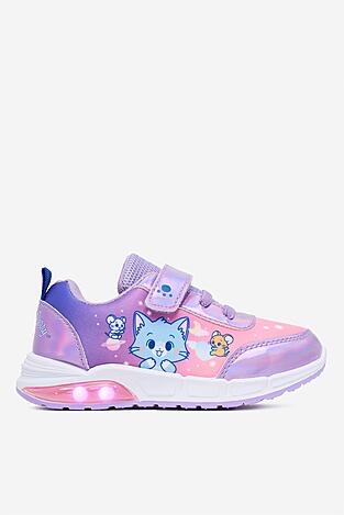 Sportovní obuv TOM&JERRY GOKKO  CEO-CP76-AW25-306WBGTJ FIALOVÁ