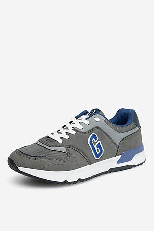 Sportovní obuv GAP COLUMBUS GCM001F5SMPEWTGP ŠEDÁ