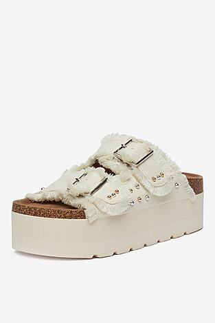 Pantofle DeeZee LB-P1748 KRÉMOVÁ
