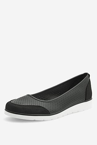 Baleriny Clara Barson WYL3650-1 Czarny