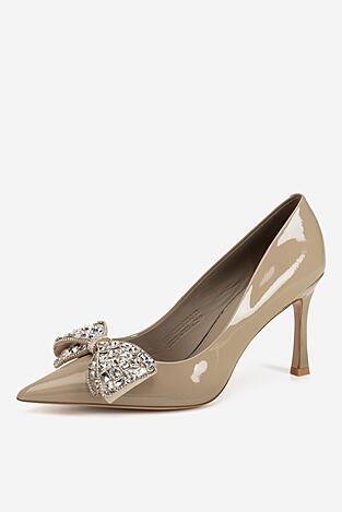 Körömcipő EVA MINGE SARA-V1278-388-2 BÉZS