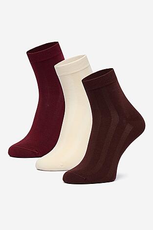 Skarpetki NINE WEST CEO_BR_NW_25082_Z_AW25 (3 PACK) MIX