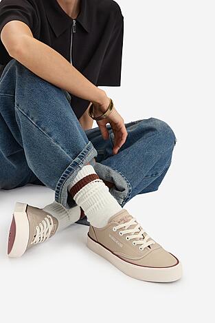 Trampki GUESS JEANS CWBEO-WE-2025 Beżowy