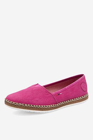 Espadryle Rieker M2278-31 Różowy ciemny