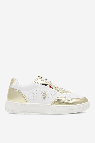Сникърси U.S. POLO ASSN. DENNY004A ЗЛАТИСТ
