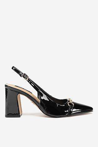 Czółenka NINE WEST PD0023-01 Czarny