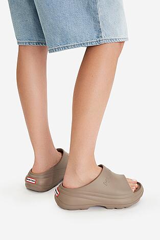 Klapki HUNTER CEOWB-835337 TAUPE