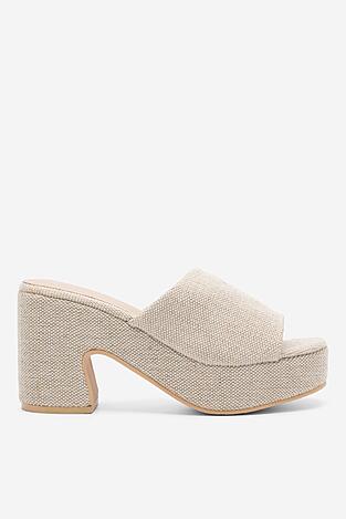 Klapki DeeZee STRONG ENOUGH WS270602-01 Beżowy