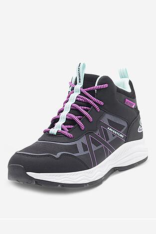 Csizma Skechers ADVENTURE BLITZ 303417L BKAQ FEKETE