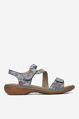 Sandały Rieker 659C7-90 Niebieski