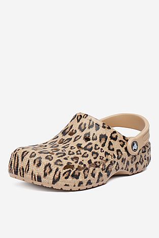 Klapki basenowe Crocs C-BAYA SEASONAL PRINTED CLOG 206230-2UA Brązowy