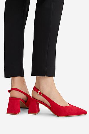 Czółenka Jenny CEO-HY5010-1 Czerwony