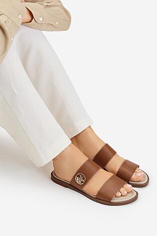 Klapki Beverly Hills Polo Club CEO-HY58110-1 Camel