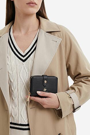 Portfel Beverly Hills Polo Club CEO-BHPC-W1-004-SS26 Czarny