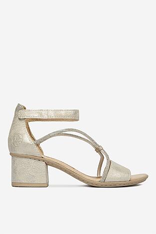 Sandały Rieker CEO-64654-40 Srebrny