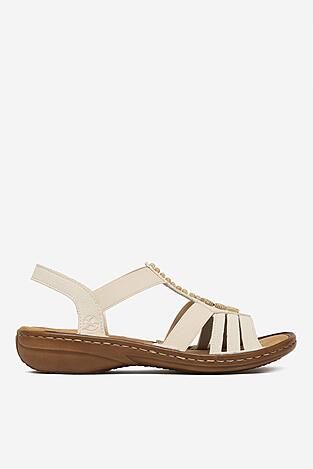 Сандали Rieker CEO-60806-80 ПОЧТИ БЯЛО