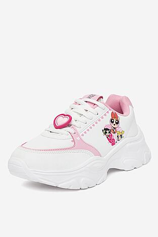 Sneakers POWERPUFF GIRLS BIC-SS25-336WBPPG Biały