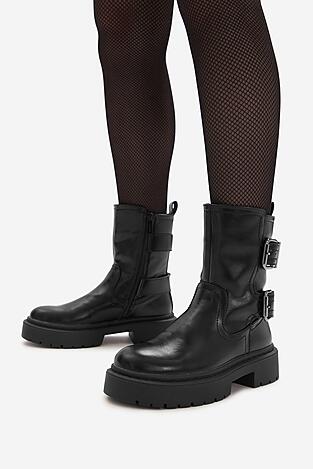 Bokacsizma Jenny CEO-WS6572-03 FEKETE
