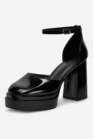 Czółenka DeeZee LW85478-6 Czarny