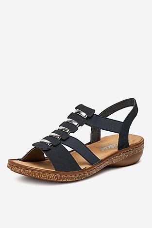 Sandały Rieker CEO-62850-14 Granatowy