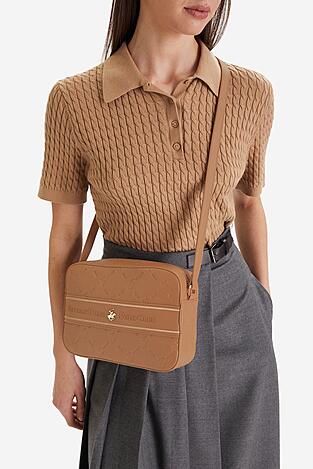 Torebka Beverly Hills Polo Club EO-BHPC-L-013-09 Camel