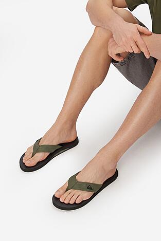 Klapki basenowe QUIKSILVER EO-DUNE CQ10036MGB Zielony